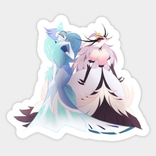 Andrealphys and Stella Goetia Sticker